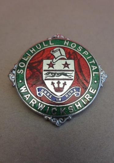 Solihull Hospital Warwickshire,Nurses badge