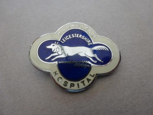 Markfield Isolation Hospital Leicester,nurses badge