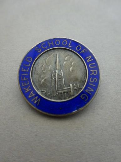 Wakefield School of Nursing,silver Nurses Badge