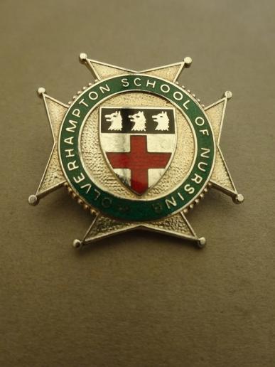 Wolverhampton  School of Nursing,Silver Enrolled Nurses badge