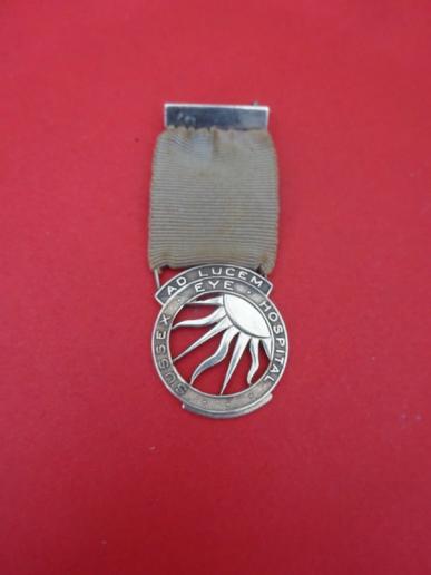 Sussex Eye Hospital,silver nurses medal