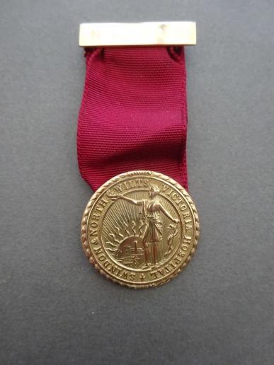 Swindon and North Wilts Victoria Hospital,Nurses Prize 9ct Gold Medal