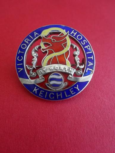 Victoria Hospital Keighley,Silver Nurses badge