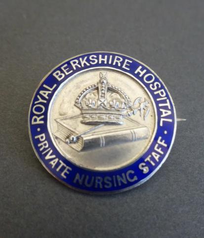 Royal Berkshire Hospital Private Nursing Staff,Siver Nurses badge