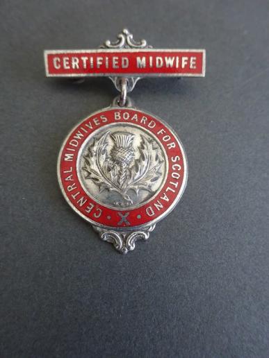 Central Midwives Board For Scotland,Midwives Badge              