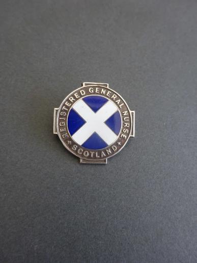 Registered General Nurse Scotland,Silver Nurses badge