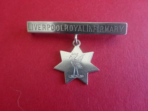 Liverpool Royal Infirmary Silver Nurses badge