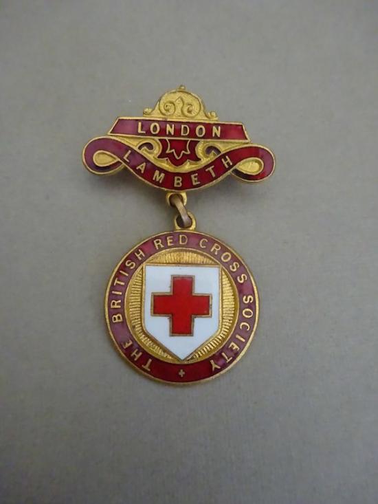 British Red Cross Society County Badge,Lambeth