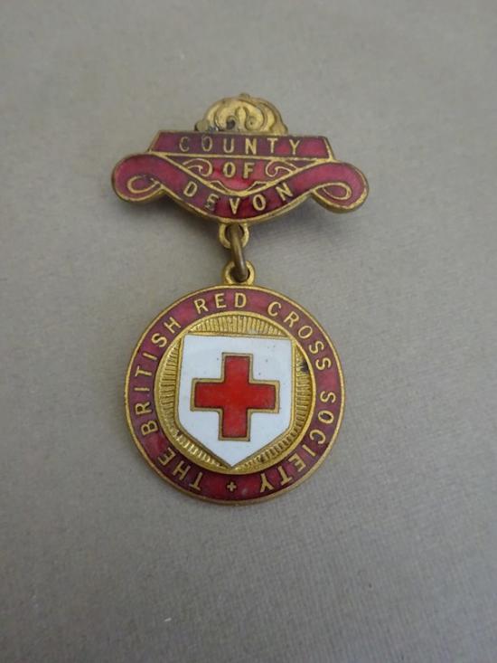 British Red Cross Society County Badge,Devon