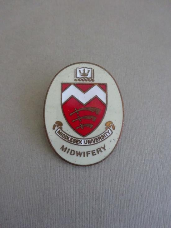 Middlesex University London,Midwifery badge