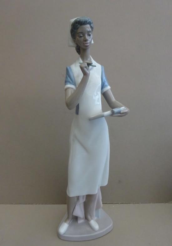 Lladro Figurine-Making Rounds,No.6256