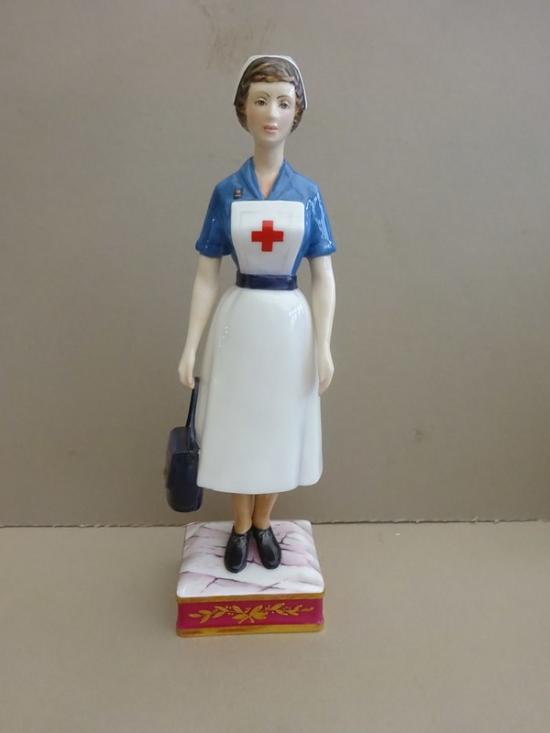 Royal Worcester Figurine,British Red Cross Society VAD Sister