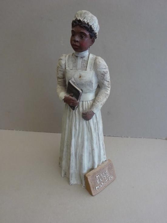 Resin Figurine Mary Eliza Mahoney,first African American Registered Nurse