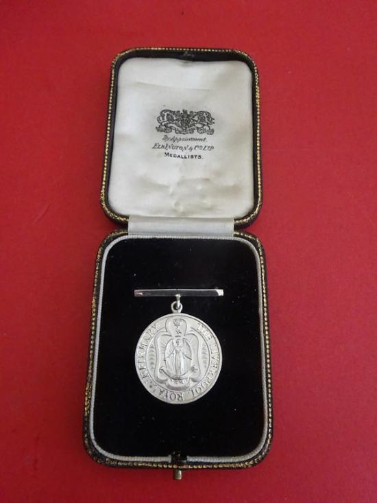 Liverpool Royal Infirmary,Cased silver Nurses Prize Medal