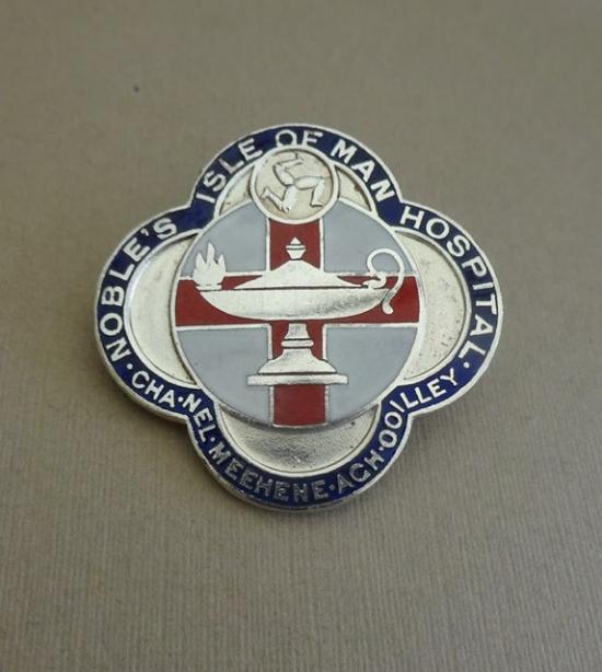 Noble's Isle of Man Hospital,Nurses Badge