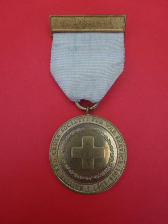 The British Red Cross Society, War Service Medal 1914-1918