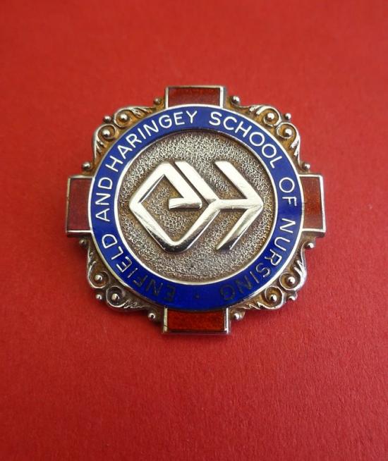 Enfield & Haringey School of Nursing,Silver nurses badge