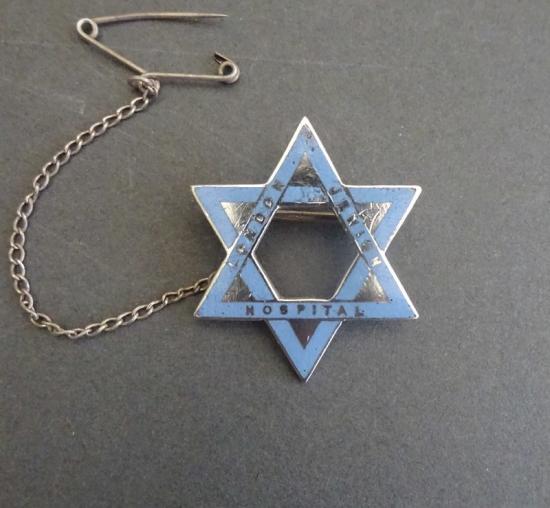 London Jewish Hospital,silver Nurses Badge