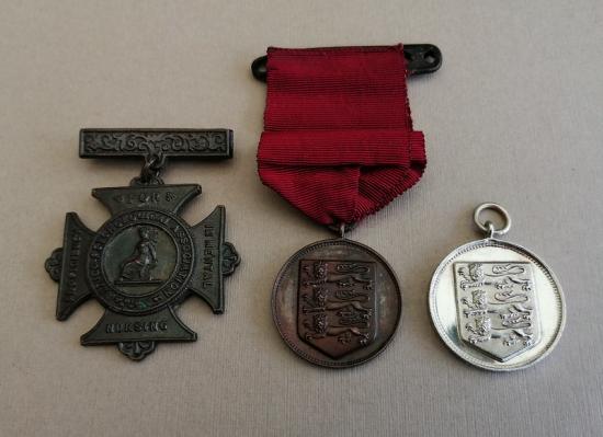Dorset County Asylum,Mental Nurses Badge and long service medals