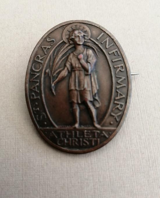 St Pancras Infirmary,nurses badge