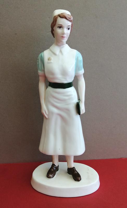 Coalport Figurine,Staff Nurse Manchester Royal Infirmary