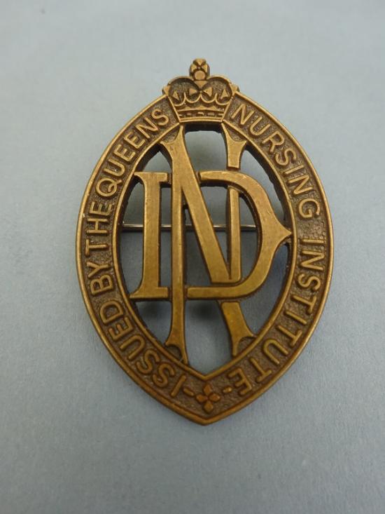 Queens Institute of District Nursing,post 1982 Nurses Badge
