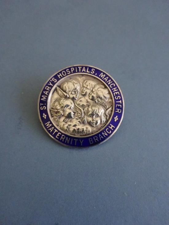 St Mary's Hospitals,Manchester,Maternity Branch Silver Midwives badge