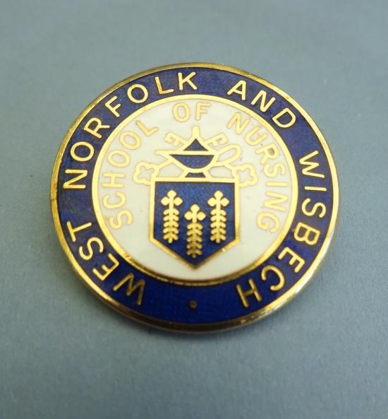 West Norfolk And Wisbech School of Nursing,SRN Badge