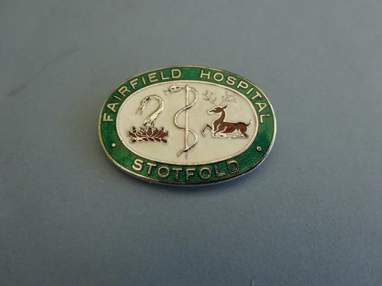 Fairfield Hospital Stotfold , Mental Nurses Badge