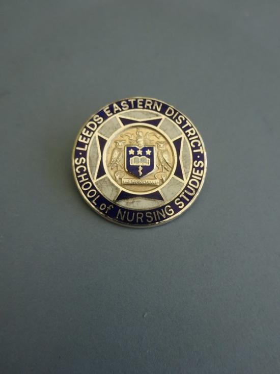 Leeds Eastern District School of Nursing Studies Silver RGN badge