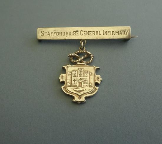 Staffordshire General Infirmary,Silver Nurses badge