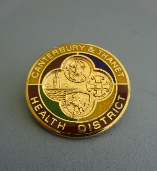 Canterbury & Thanet Health District,Silver Long Service Badge