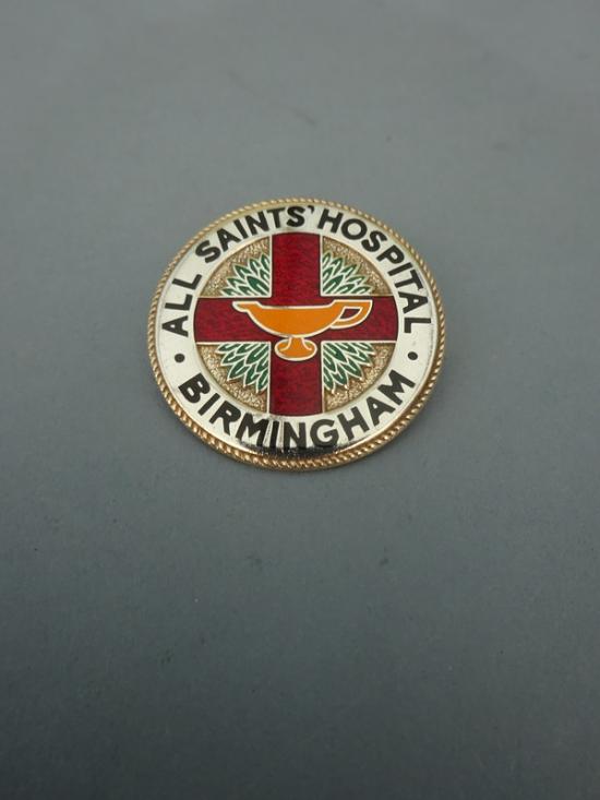 All Saint's Hospital Birmingham,Silver Mental Nurses Badge