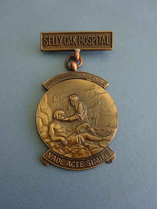 Selly Oak Hospital Birmingham,Bronze metal Nurses badge