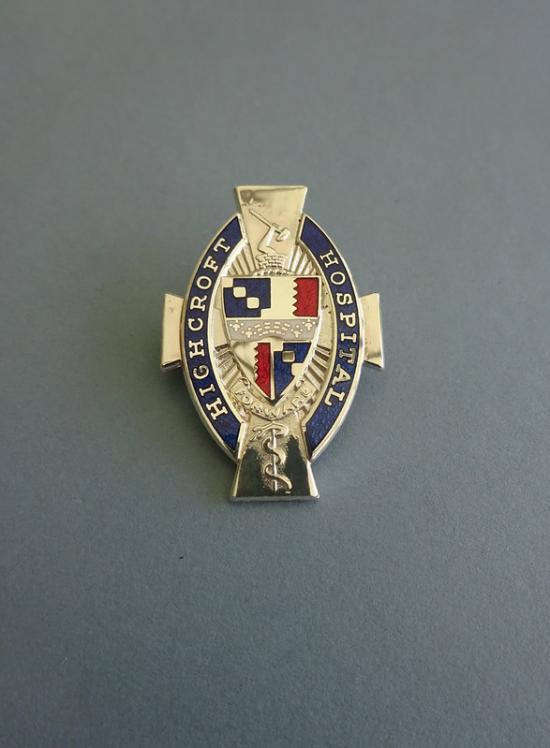 Highcroft Hospital Birmingham ,RMN Badge