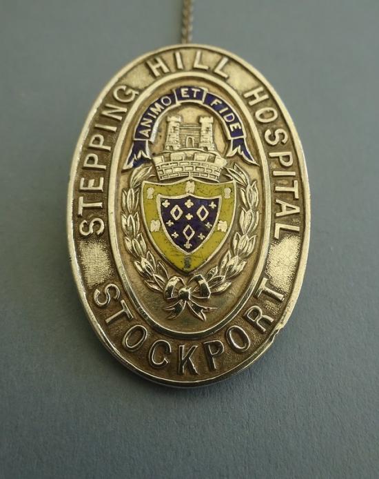 Stepping Hill Hospital Stockport,silver Nurses badge