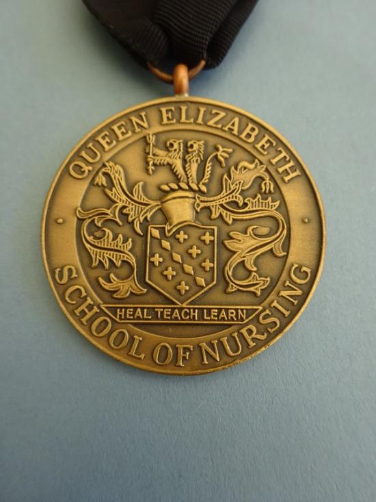 Queen Elizabeth School of Nursing Birmingham Nurses Bronze Medal