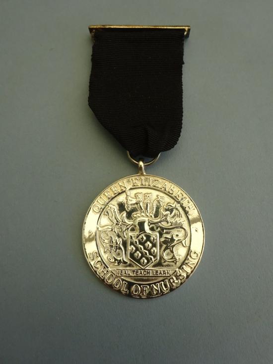 Queen Elizabeth School of Nursing Birmingham Nurses Silver Medal