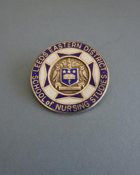 Leeds Eastern District School of Nursing Studies Silver RGN badge