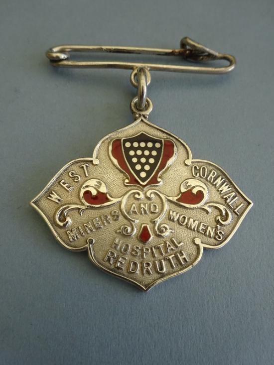 West Cornwall Miners & Women's Hospital Redruth,Silver Nurses Badge