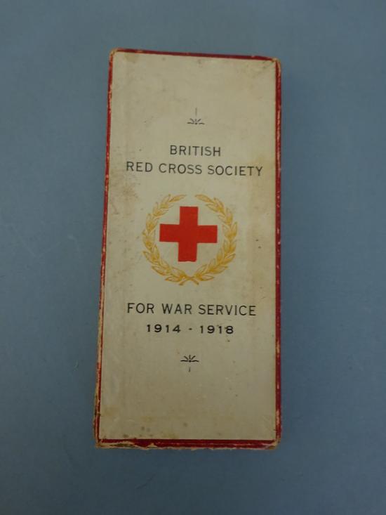 British Red Cross Society,For War Service 1914-1918