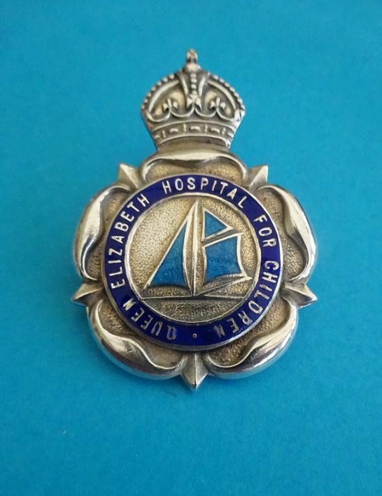 Queen Elizabeth Hospital for Children,silver nurses badge