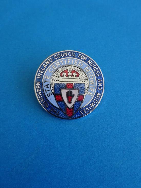 Northern Ireland Council For Nurses & Midwives,State Certified Midwife badge
