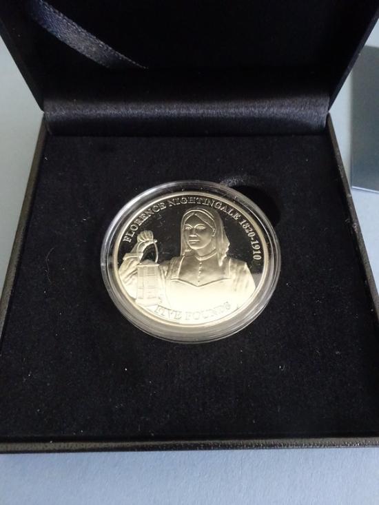 Florence Nightingale 1820-1910 200th Anniversary Guernsey £5 proof coin