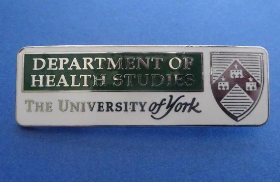 University of York,Department of Health Studies