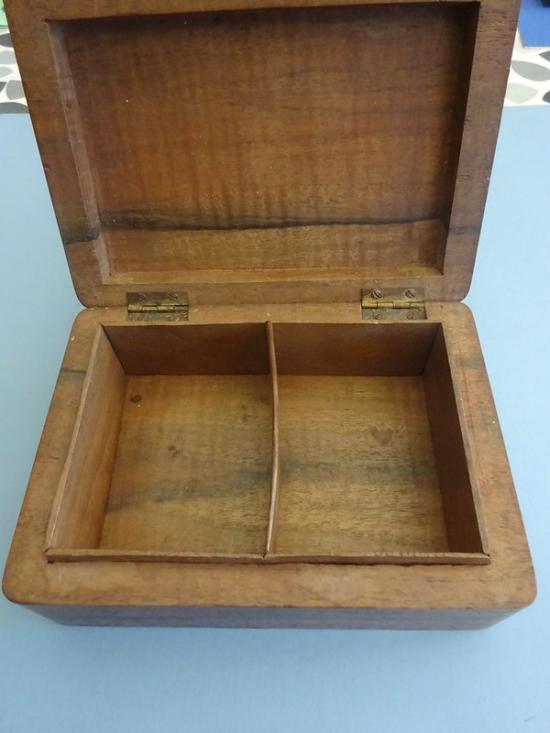 Queen Alexandra's Imperial Military Nursing Service, carved wooden box