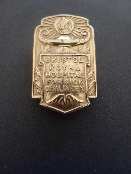 Royal Bristol Childrens Hospital Silver Nurses badge