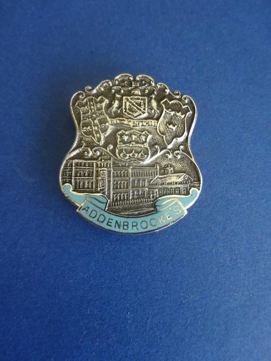 Addenbrookes Hospital Cambridge,silver nurses badge