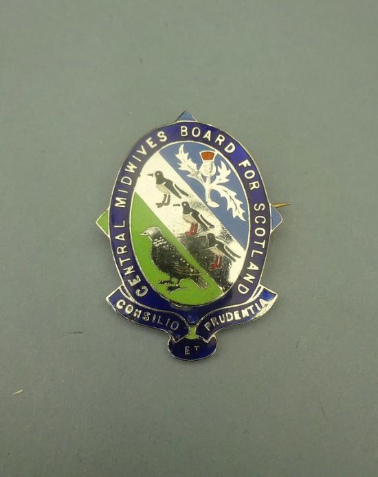 Central Midwives Board for Scotland,midwifery badge