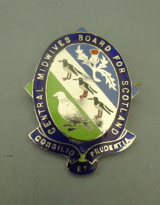 Central Midwives Board for Scotland,midwifery badge